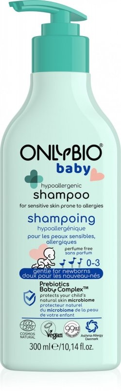 Šampon hypoalergenní pro miminka 300 ml OnlyBio